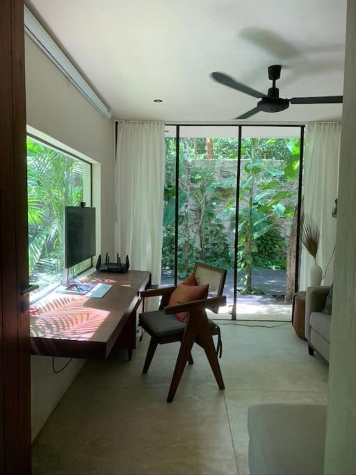 Villa Kaan In Holistika, - Private Pool, Garden & Rooftop Tulum