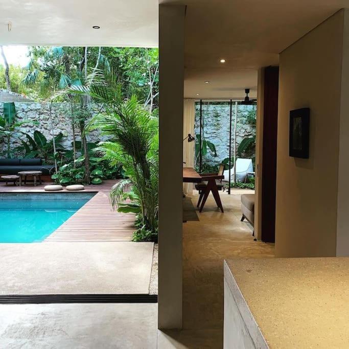 Villa Kaan In Holistika, - Private Pool, Garden & Rooftop Tulum